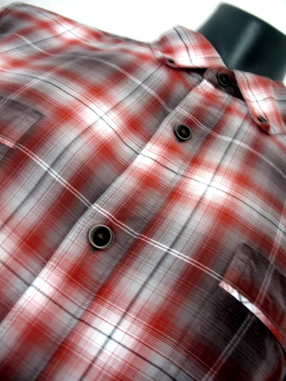 Wolverine Plaid Button Up Short Sleeve Shirt Men's XXL Casual Outdoor Comfort